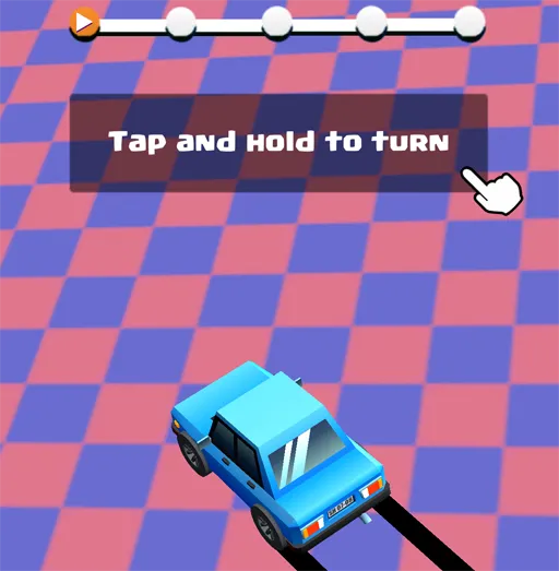 One-button steering